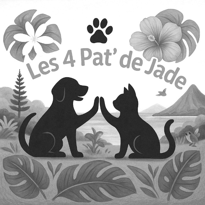 Visites à domicile animaux en Nouvelle-Calédonie : Les 4 pat' de Jade