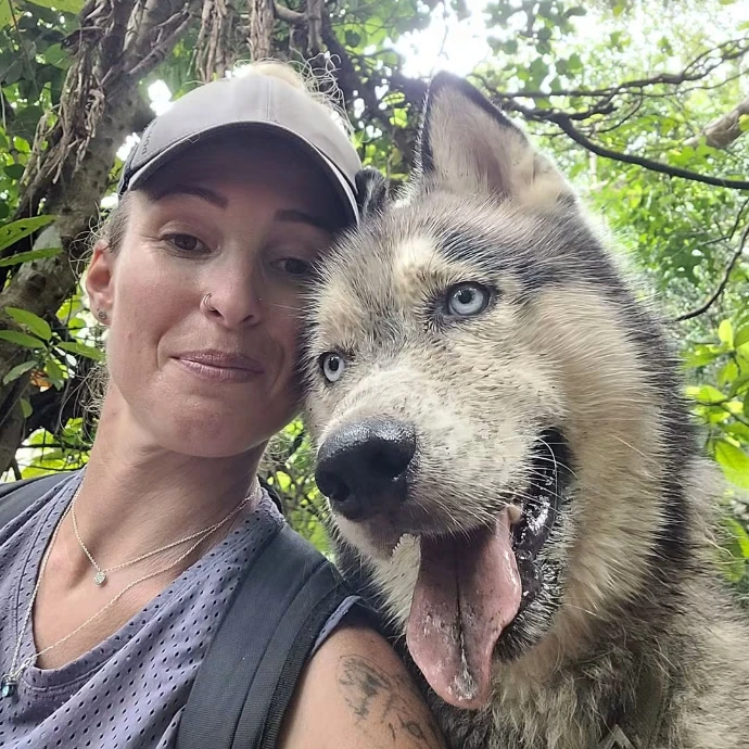 Présentation visage plus chien Balades de Clem
