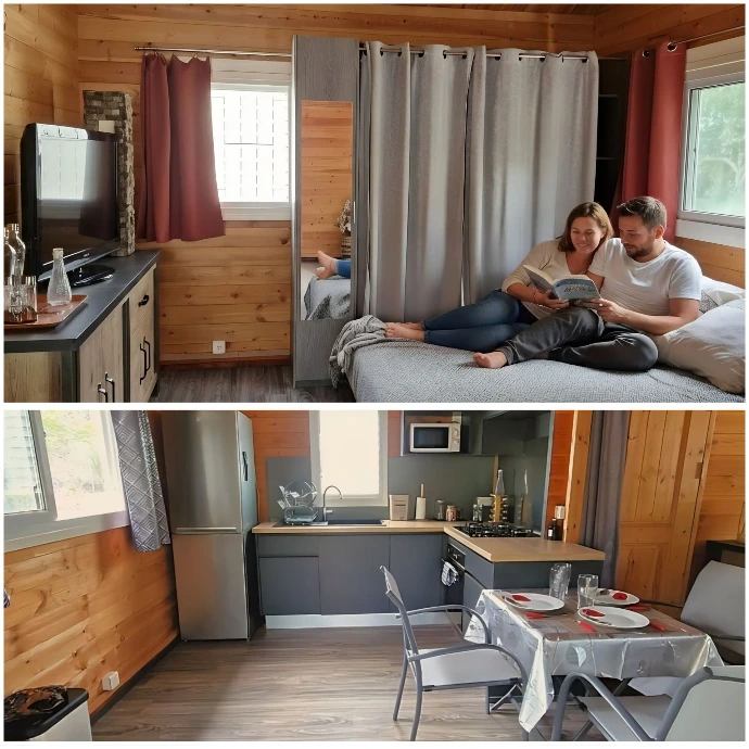 Intérieur du chalet