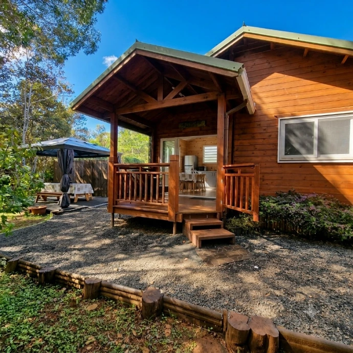 extérieur du chalet