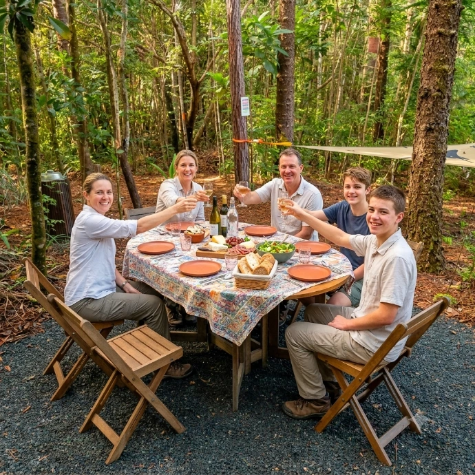 la table de pic nique