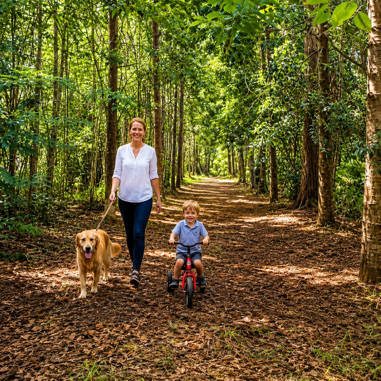 la forêt du domaine